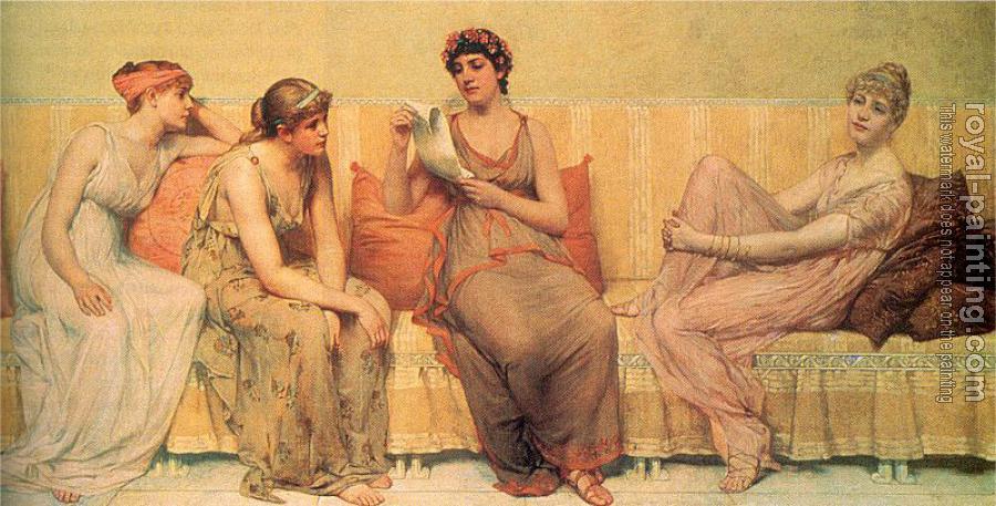 Francis Davis Millet : Reading the Story of Oenone